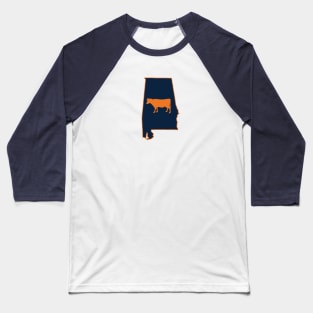 Cow College - The Plains Baseball T-Shirt